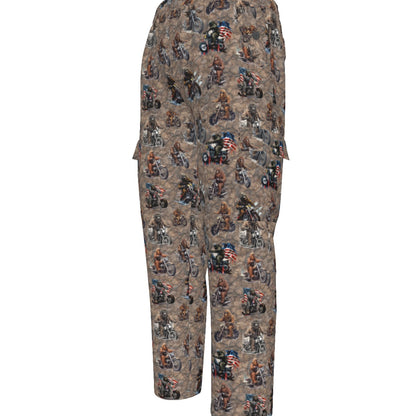 10 Bigfoot / Sasquatch Designs, Men’s Cargo Pants w/ Pockets