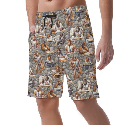 10 Bigfoot / Sasquatch Designs,  Men’s Lightweight Casual Shorts