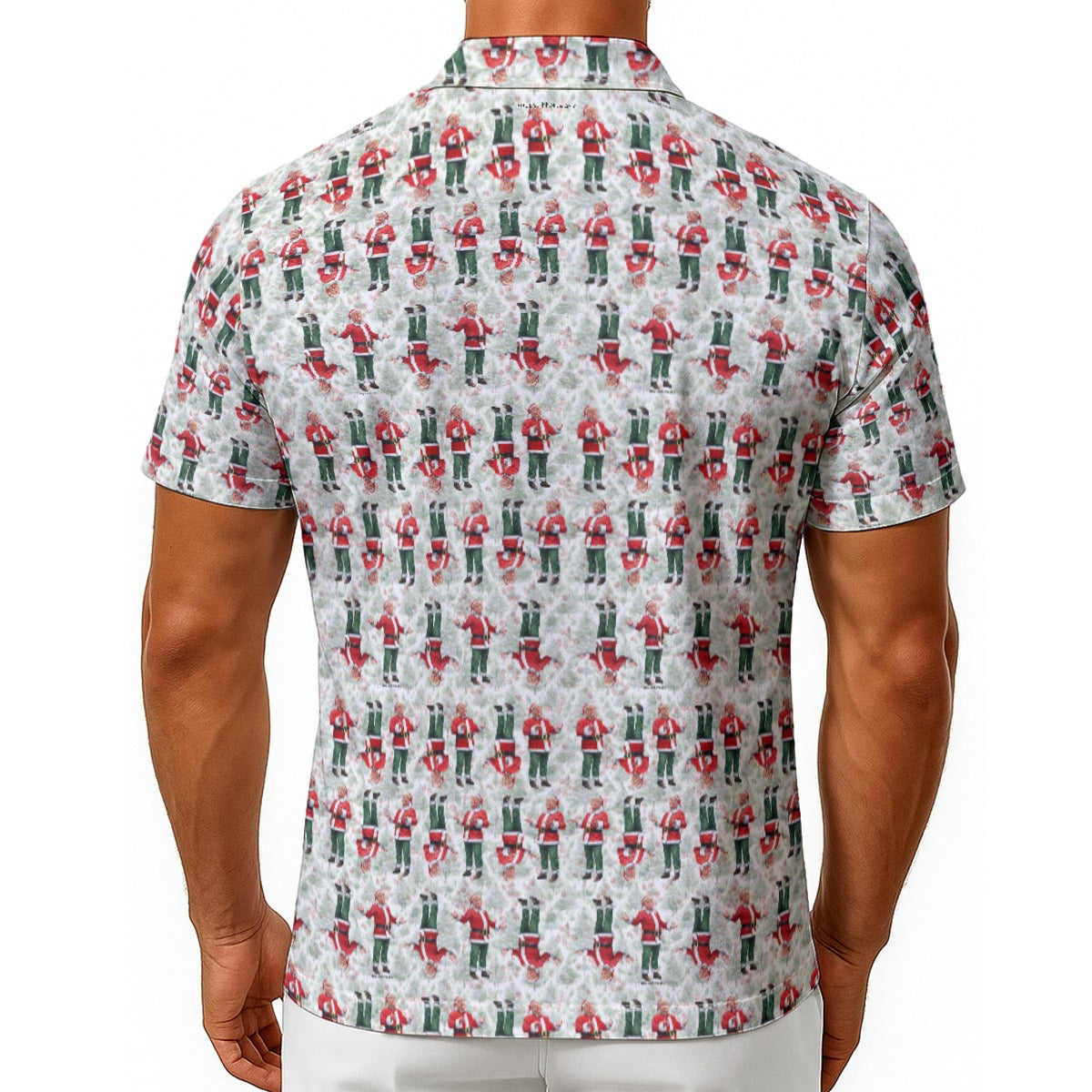 10 Donald Trump Designs, Men's Button Up Hawaiian Shirt