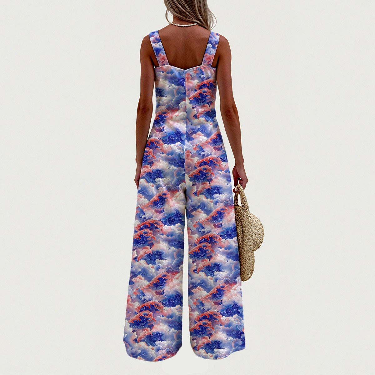 Donald & Melania Trump, Women’s Wide Leg Jumpsuit