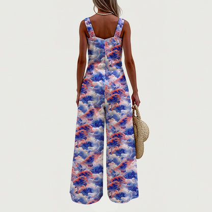 Donald & Melania Trump, Women’s Wide Leg Jumpsuit