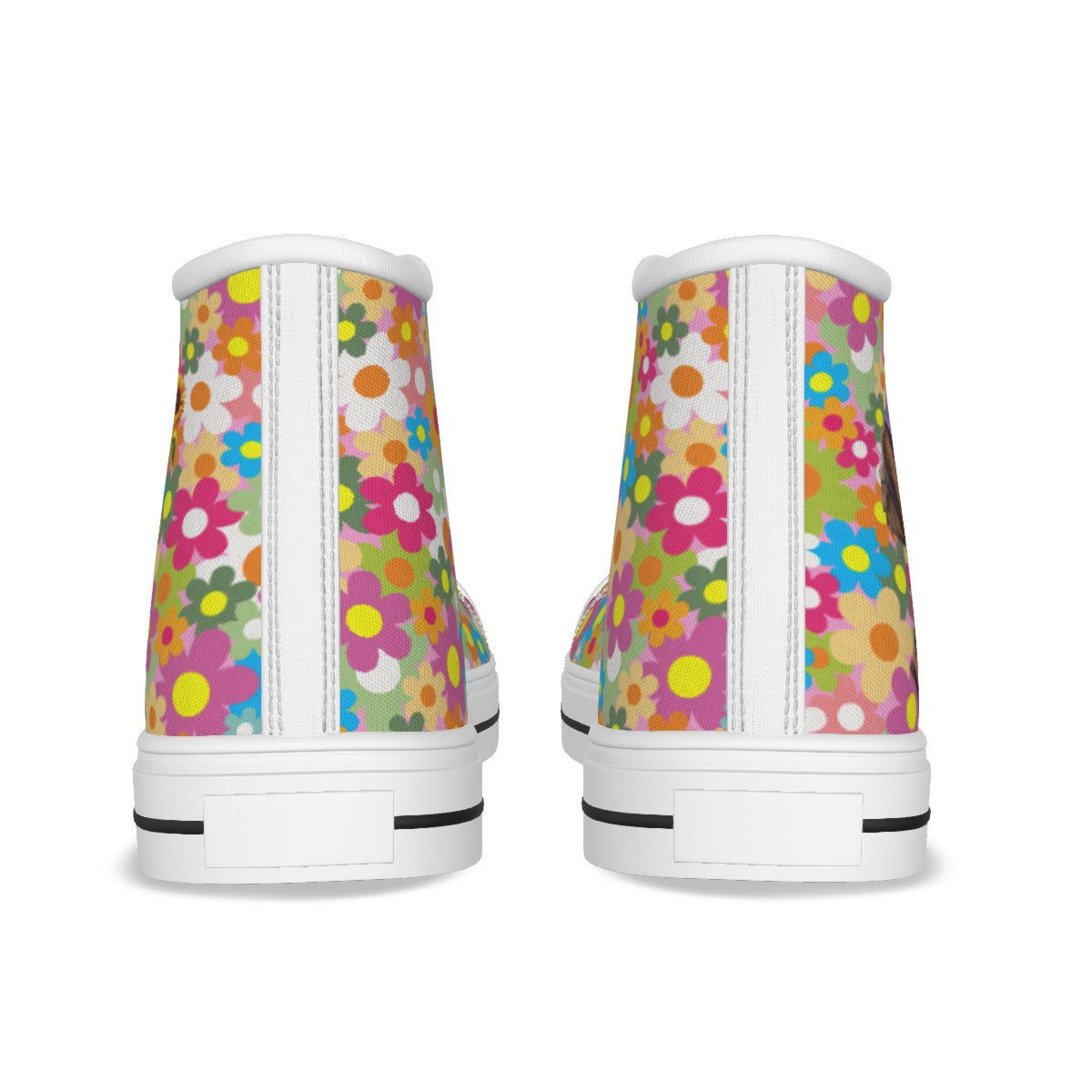 Hippie Bigfoot, Sasquatch, Kids Canvas Sneaker, Tennis Shoes