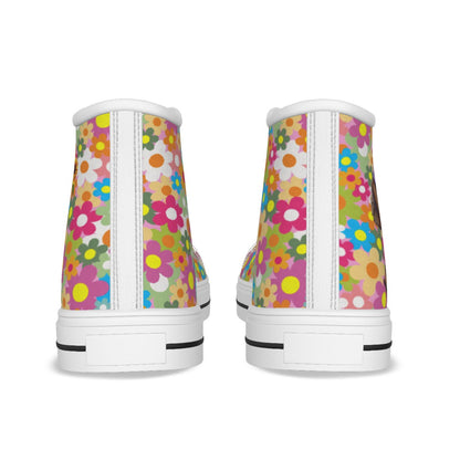 Hippie Bigfoot, Sasquatch, Kids Canvas Sneaker, Tennis Shoes