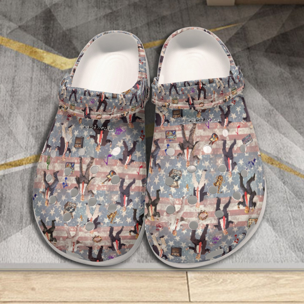 10 Donald Trump Designs, Women's Classic Clogs