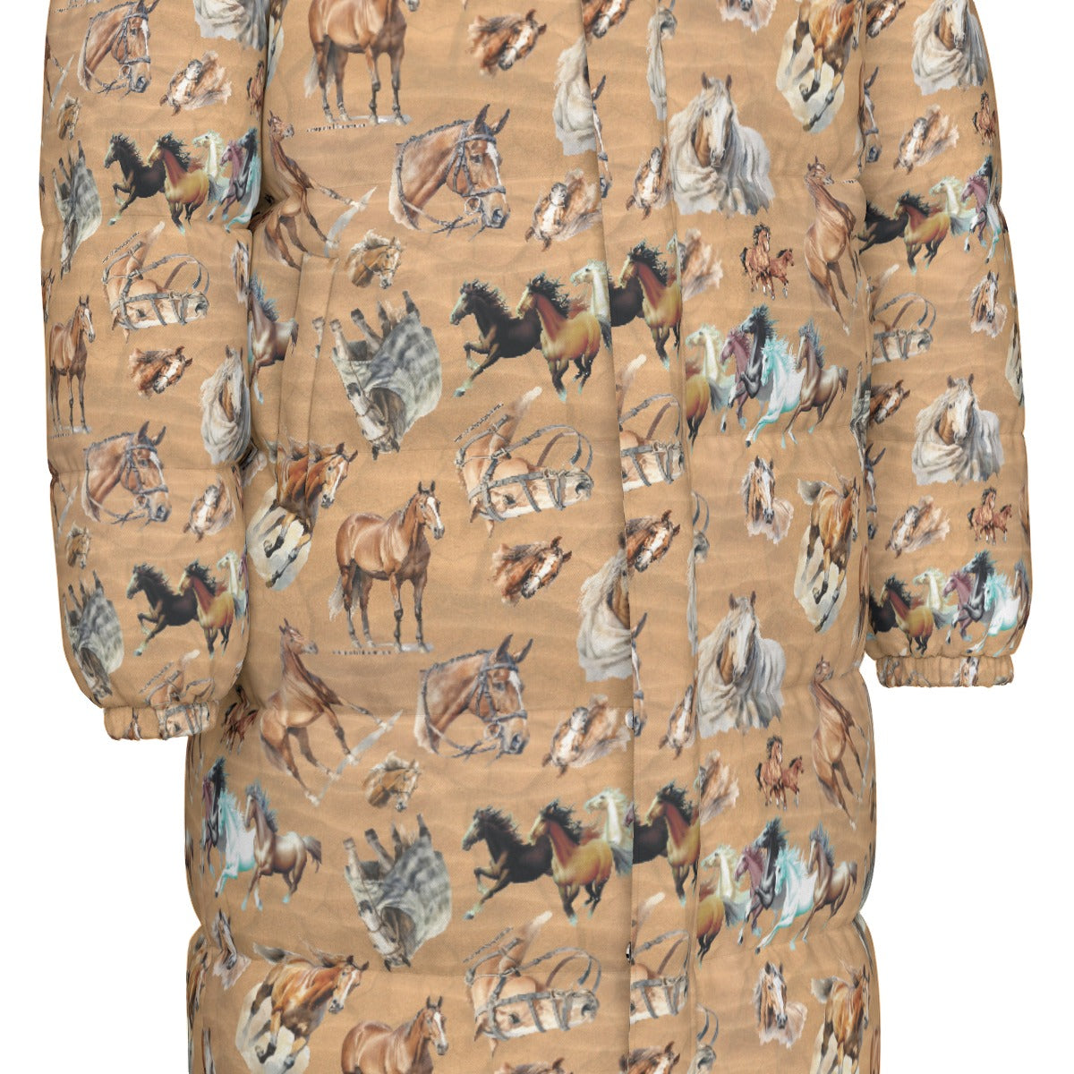 10 Animal Designs, Long Down Jacket / Coat