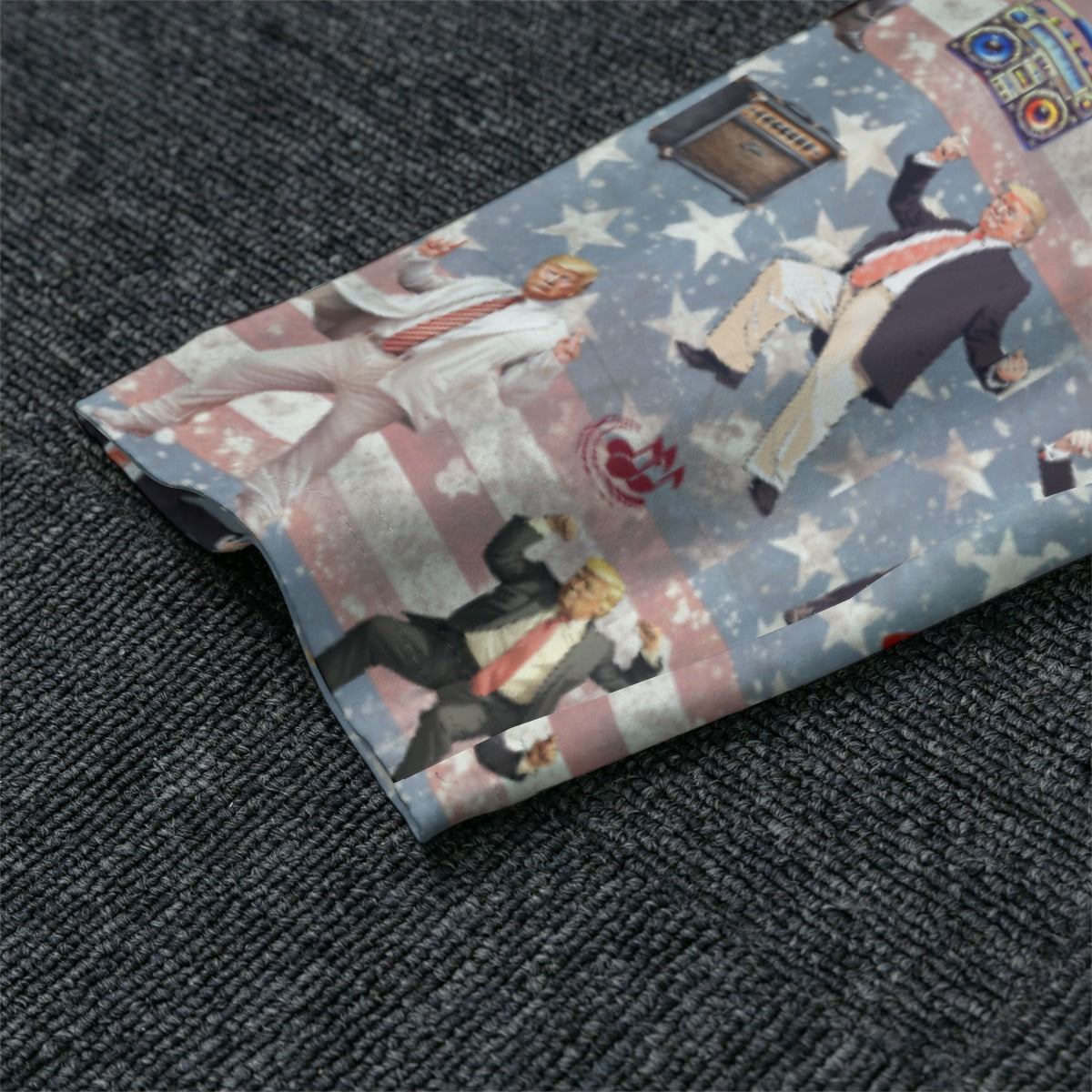 10 Donald Trump Designs, Men’s Raglan Sleeve Pajamas with Wide Ankles