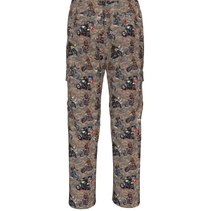 10 Bigfoot / Sasquatch Designs, Men’s Cargo Pants w/ Pockets