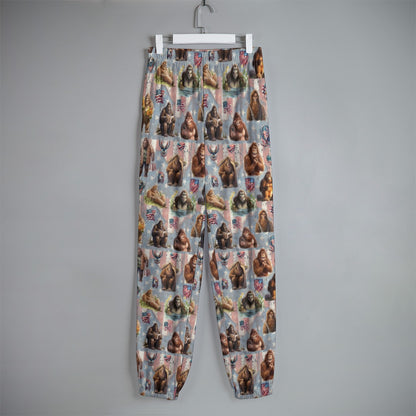10 Bigfoot / Sasquatch Designs, Women’s Sweatpants, Workout Pants