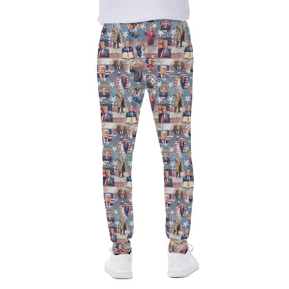 10 Donald Trump Designs, Men’s Sweatpants w/ Back Pocket