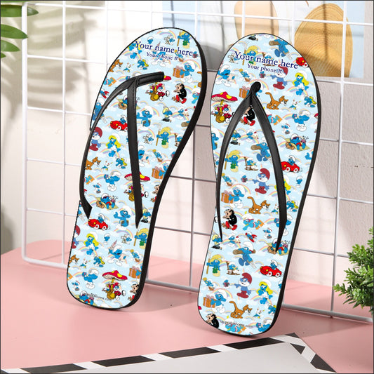 16 Misc Designs, Women’s Flip Flops – Personalize with Your Name