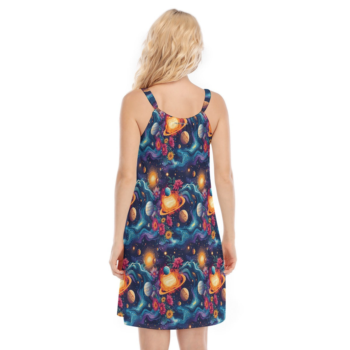 12 Galaxy / Outer Space Designs, Woman’s Sleeveless Cami Dress