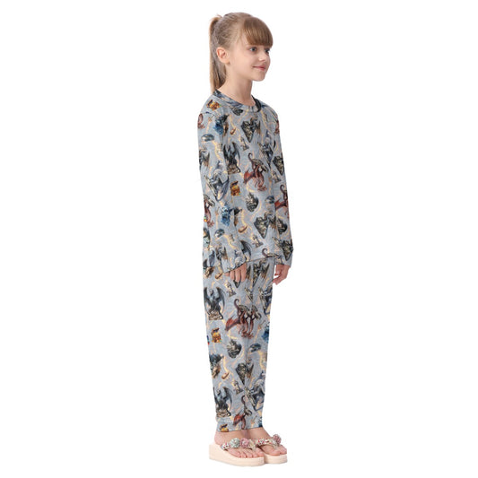 20 Misc Designs Kid's Long Pajamas Set