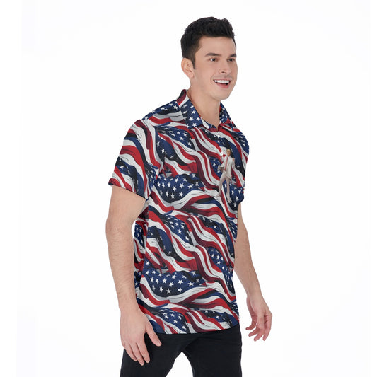 Donald Trump Dancing, Men's Polo Shirts