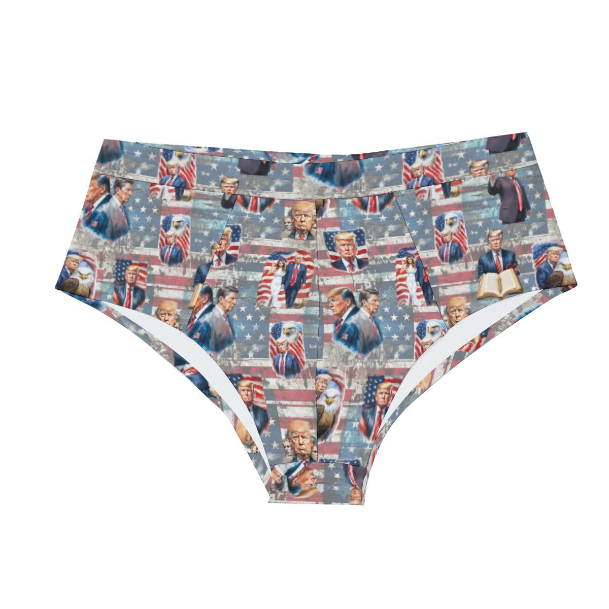10 Donald Trump Designs, Men’s Polyester Triangle, Low Rise Underwear