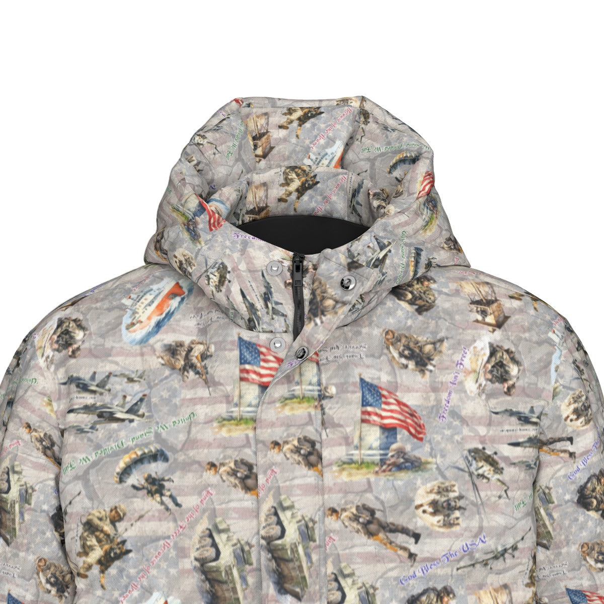 10 Misc Designs, Long Down Jacket / Coat