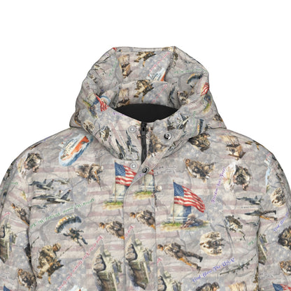 10 Misc Designs, Long Down Jacket / Coat