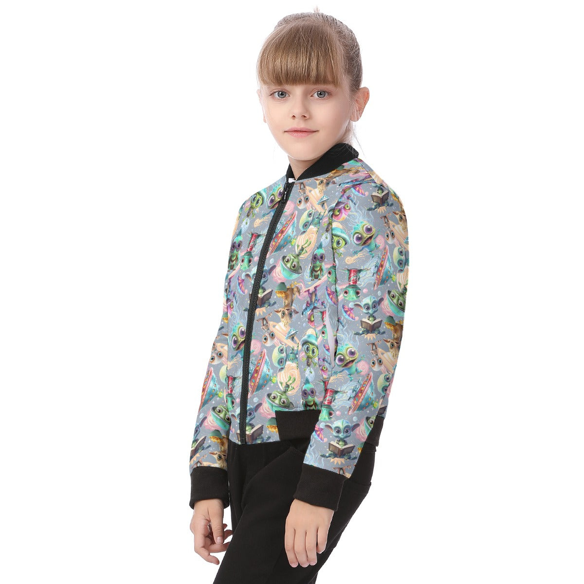 6 Alien Designs, Kid’s Bomber Jacket