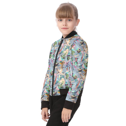 6 Alien Designs, Kid’s Bomber Jacket