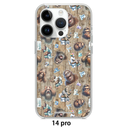 10 Bigfoot / Sasquatch Design, Iphone  14 15 Series Mobile Phone Case