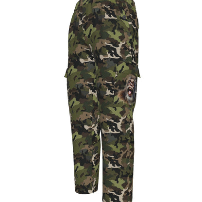 Bigfoot / Sasquatch Camo, Men’s Cargo Pants w/ Pockets