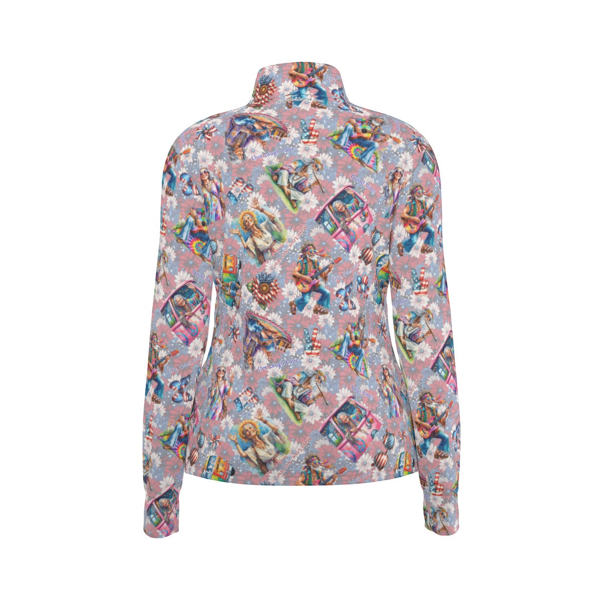 8 Patriotic Designs, Women’s Long Sleeve Thumbhole Jacket