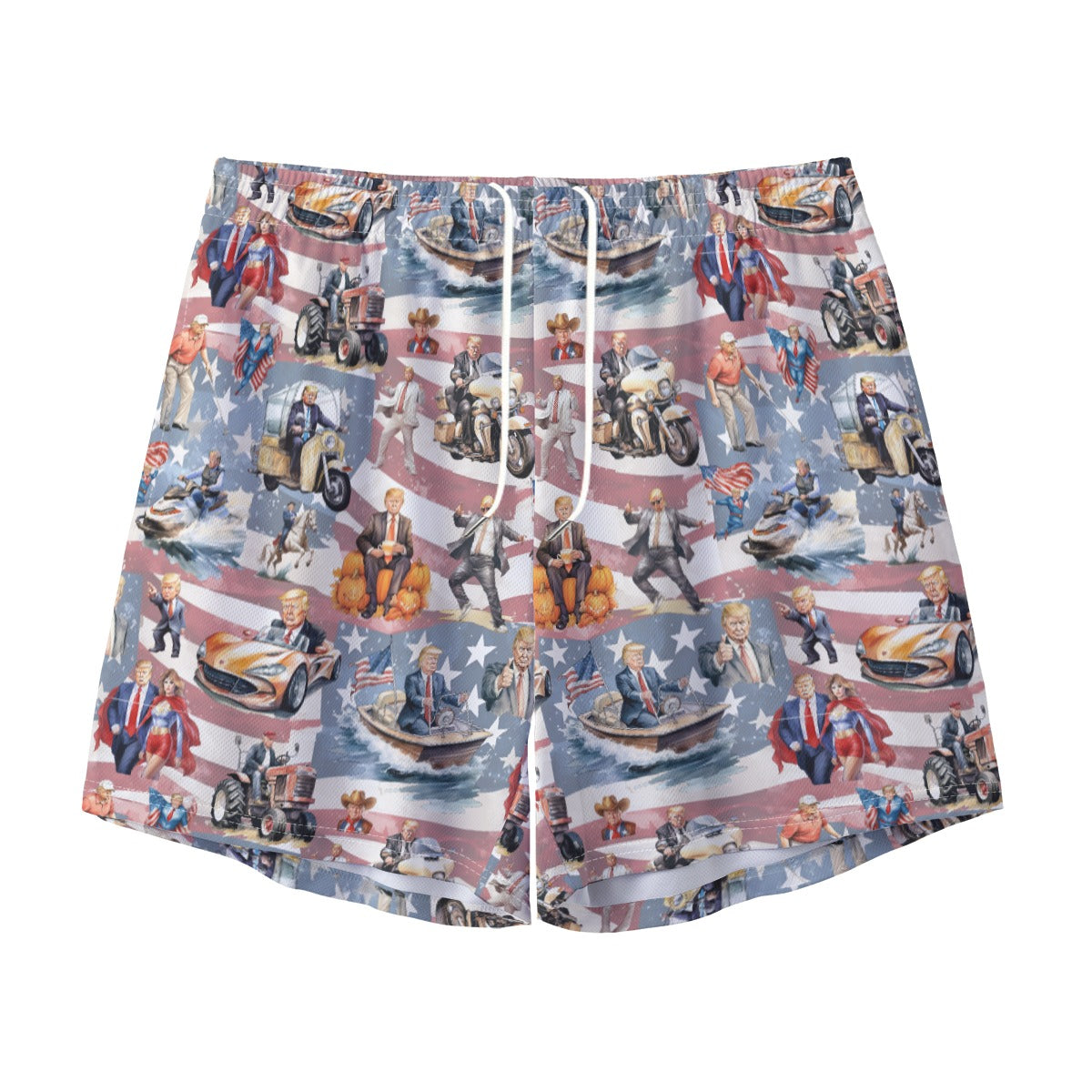 10 Donald Trump Designs, Men’s Sports, Pocketed Shorts