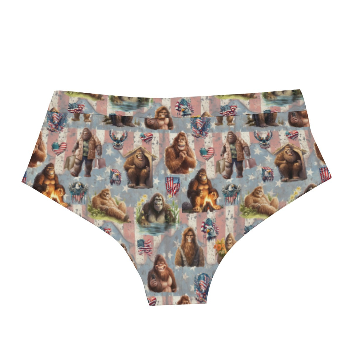Bigfoot / Sasquatch Men’s Polyester Triangle, Low Rise Underwear