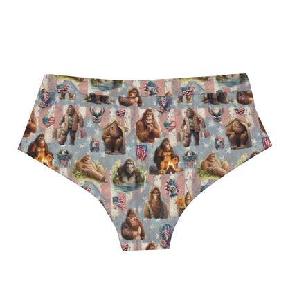 Bigfoot / Sasquatch Men’s Polyester Triangle, Low Rise Underwear