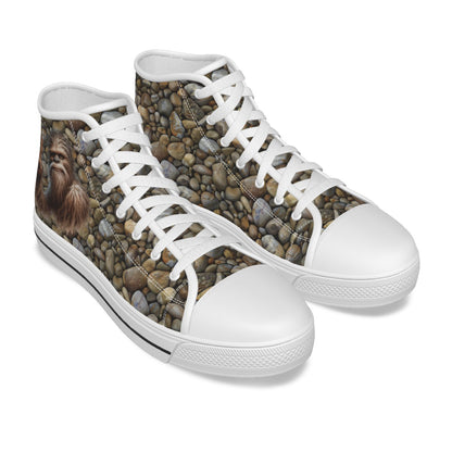 Bigfoot, Sasquatch Kids Canvas Sneaker, Tennis Shoes