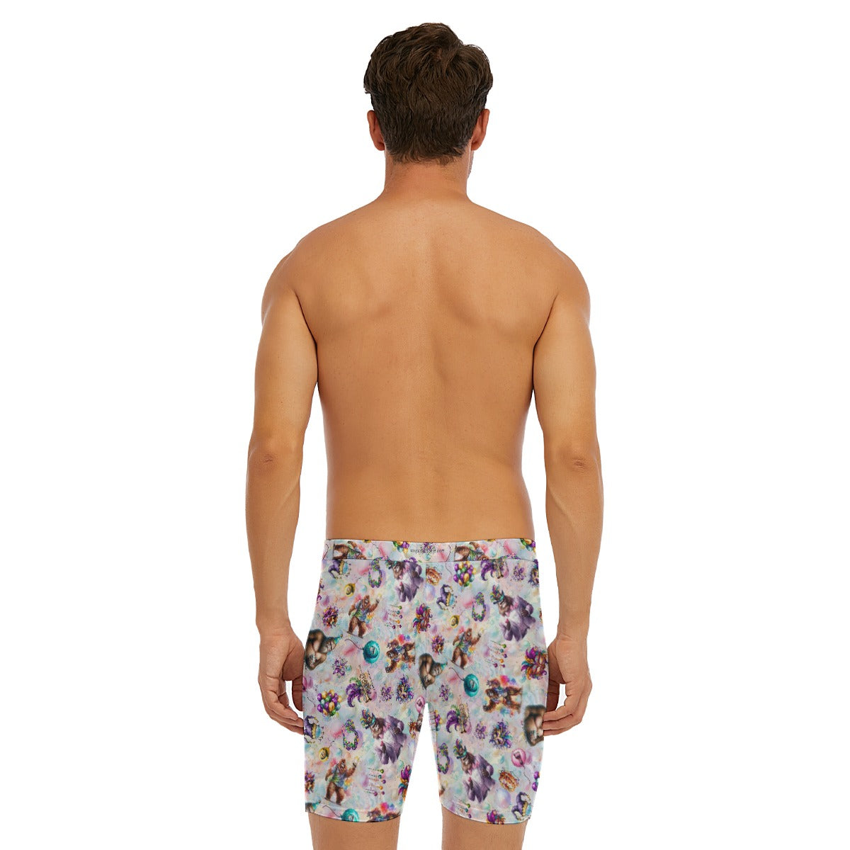 10 Bigfoot / Sasquatch, Men’s Long Boxer Briefs