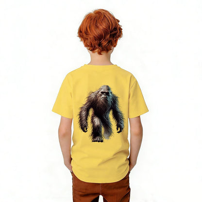 Bigfoot Sasquatch Designs, Kid’s Double Sided Gildan 5000B T Shirt