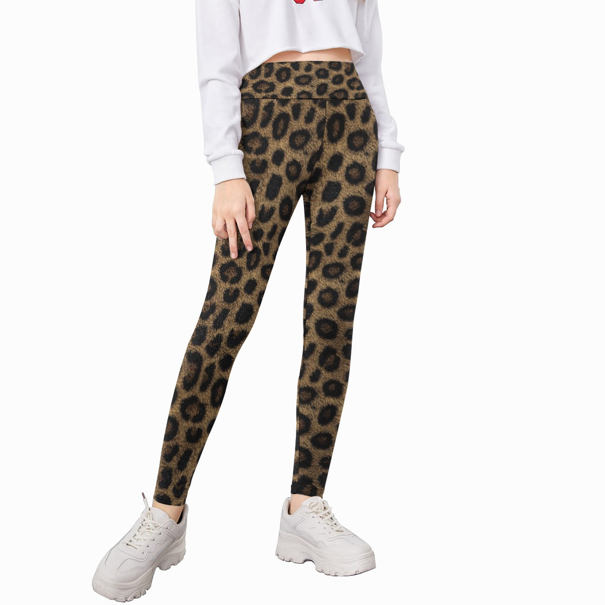 Leopard Skin, Kid’s Leggings