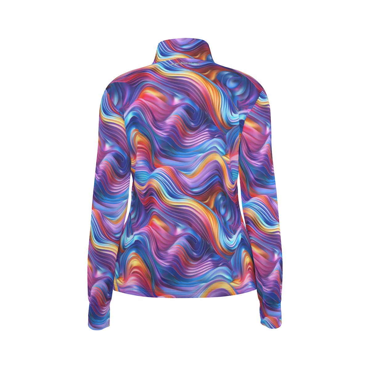 Hippie Bigfoot / Sasquatch, Women’s Long Sleeve Thumbhole Jacket