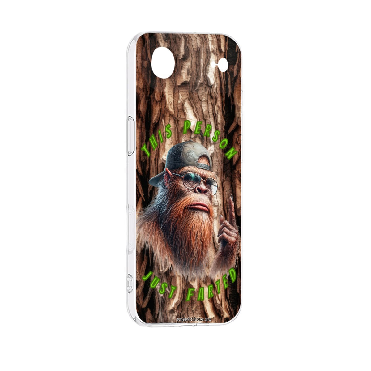 Bigfoot Sasquatch "This person just farted", IPhone 17 Series (4 models) TP Cell Mobile Phone Case