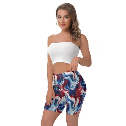 Donald Trump On Motorcycle, Women’s Thigh High Shorts