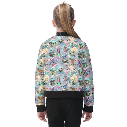 6 Alien Designs, Kid’s Bomber Jacket
