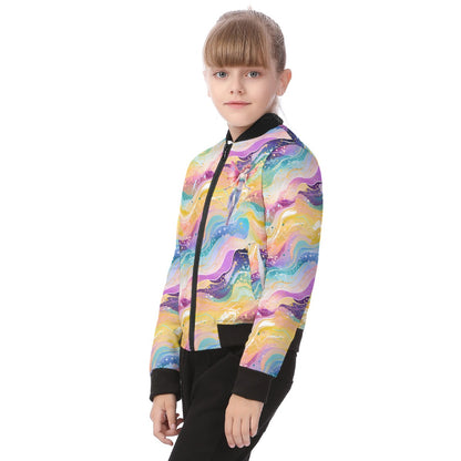Rainbow Fairy, Kid’s Bomber Jacket