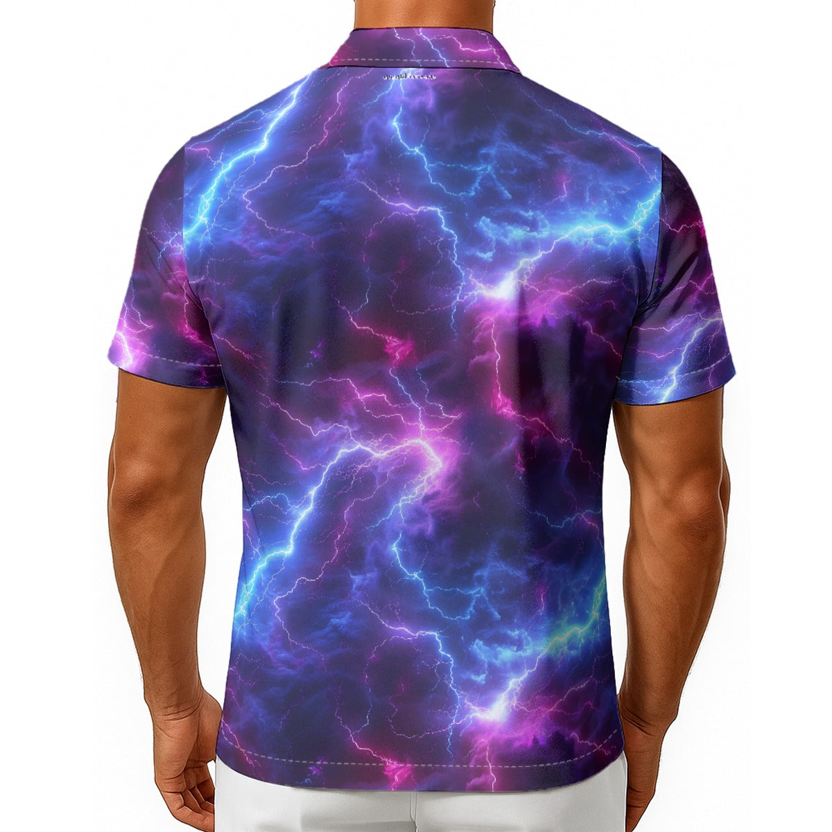 12 Galaxy / Outer Space Designs, Men's Button Up Hawaiian Shirt