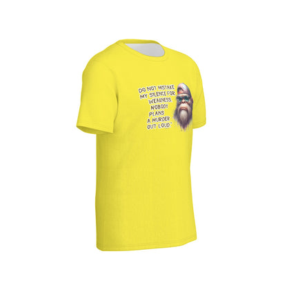 Bigfoot / Sasquatch "Do not mistake..", O Neck Cotton T Shirt