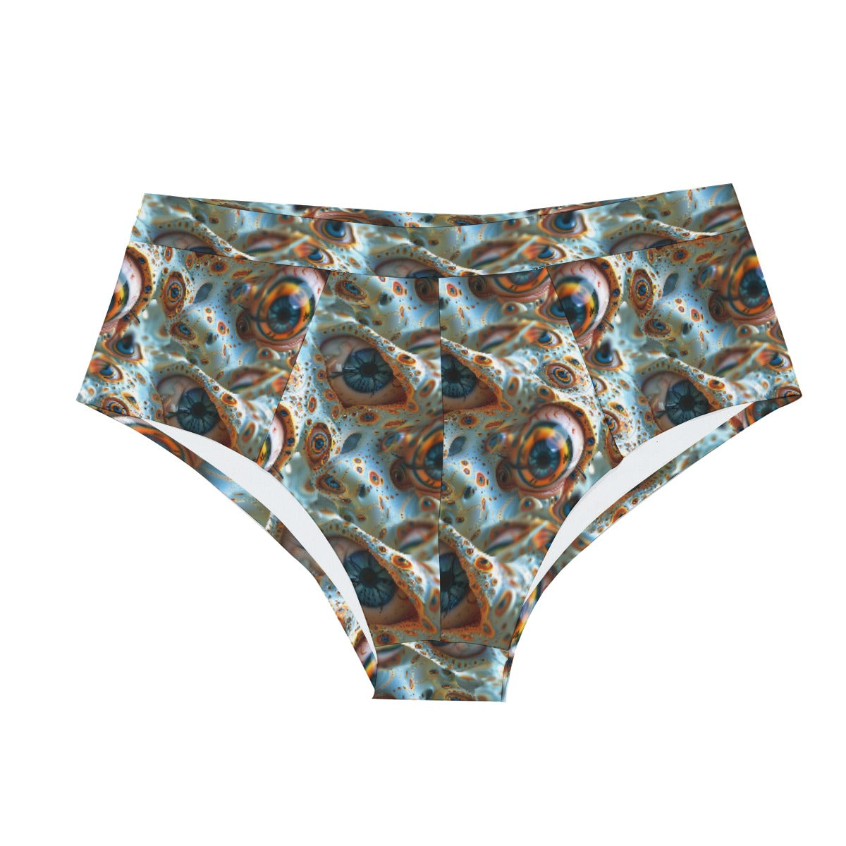 Psychedelic Eyes, Men’s Polyester Triangle, Low Rise Underwear