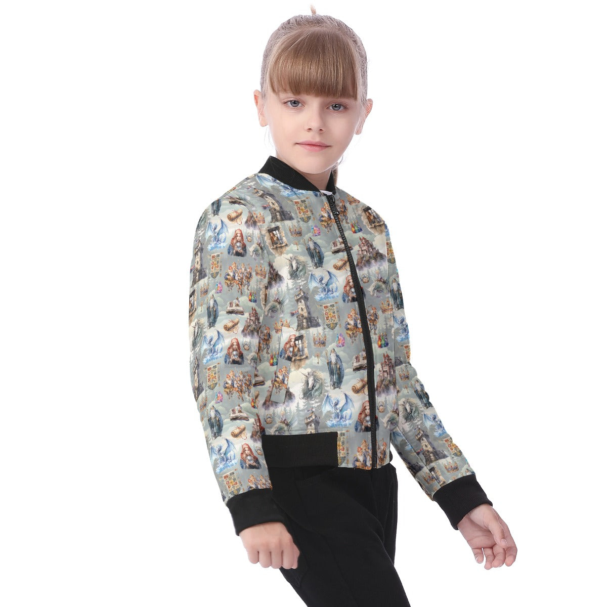 20 Misce Designs, Kid’s Bomber Jacket
