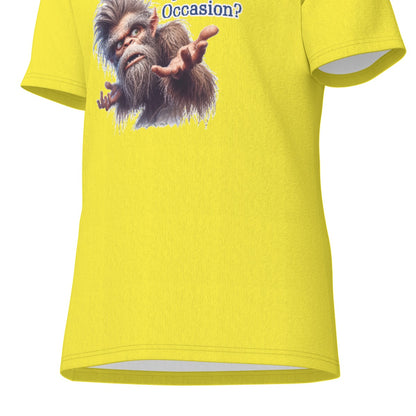Bigfoot / Sasquatch "Are you always this..", Unisex Short Sleeve O-Neck Cotton T Shirt