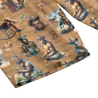 10 Bigfoot, Sasquatch Designs, Women’s 2 Piece T Shirt Set With Short Sleeve