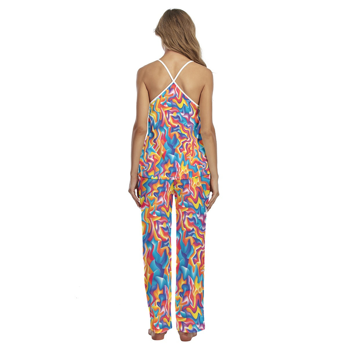 Kaleidoscope Colors, Women's Cami Pajamas Set