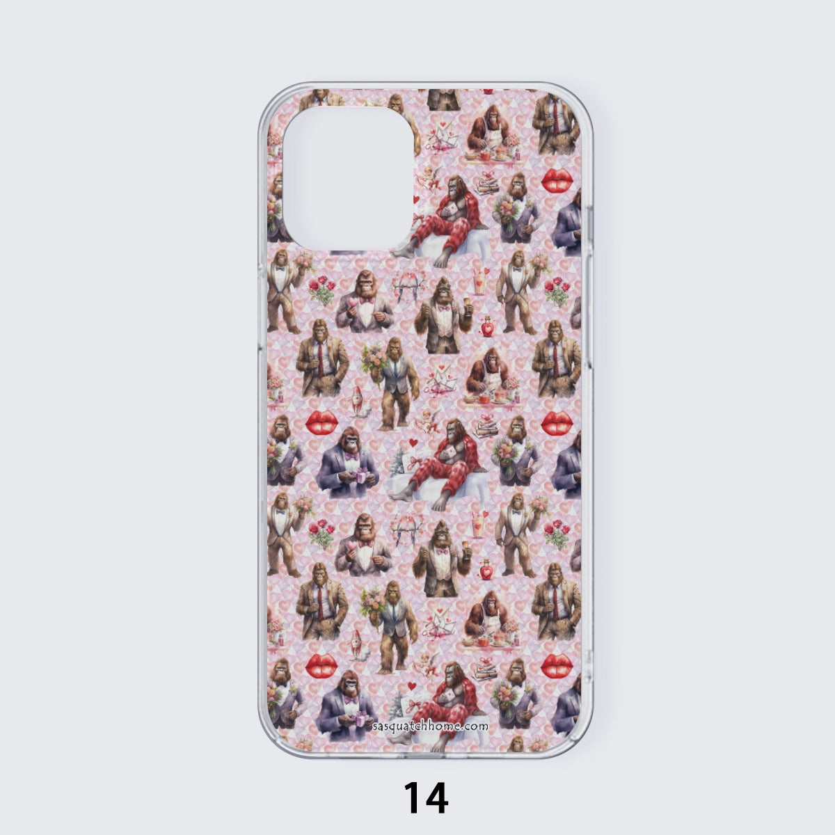 10 Bigfoot Sasquatch Designs, iPhone 14 15 Series Mobile Phone Case