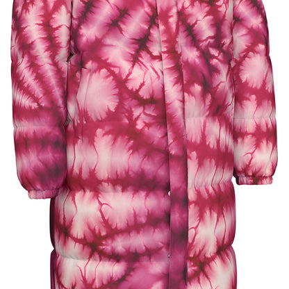 10 Tie Dye Designs, Long Down Jacket / Coat
