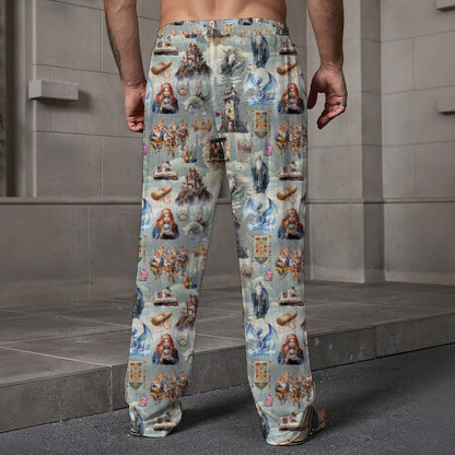 10 Misc Designs, Men’s Loose Casual Pants W/ Pocket