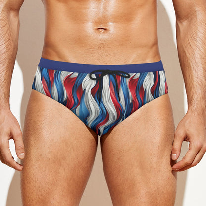 Donald Trump, "You're Fired", Men’s Drawstring Swim Briefs, Speedo style suit