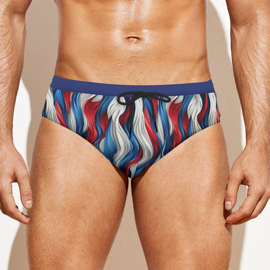 Donald Trump, "You're Fired", Men’s Drawstring Swim Briefs, Speedo style suit