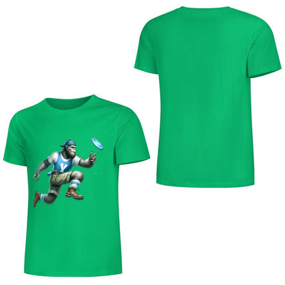 DTF 160gsm Cotton Men's Short Sleeve T-shirt (Front Printing)